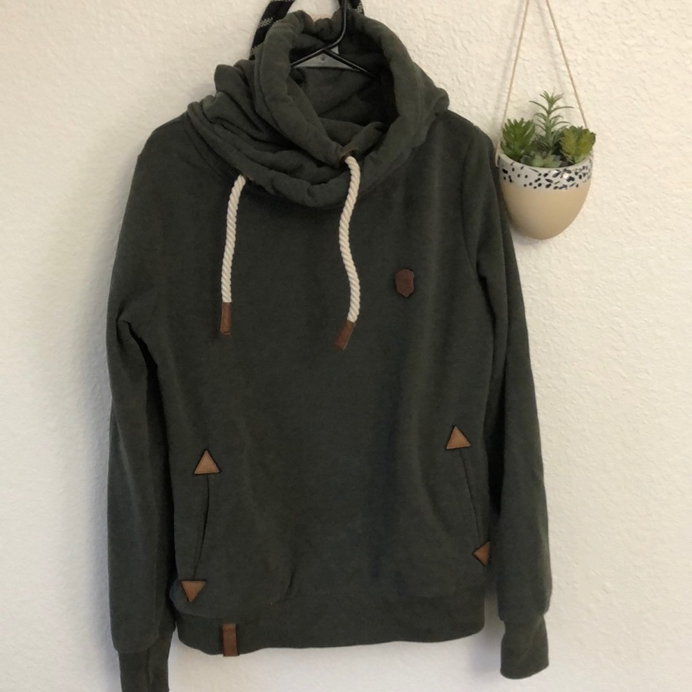 Naketano Hoodie Forest Green